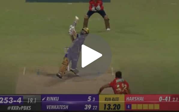 [Watch] Harshal Patel-Ashutosh Partner Up To End Rinku Singh's Cheap Outing